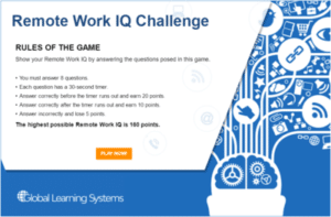 Remote Work IQ Challenge graphic